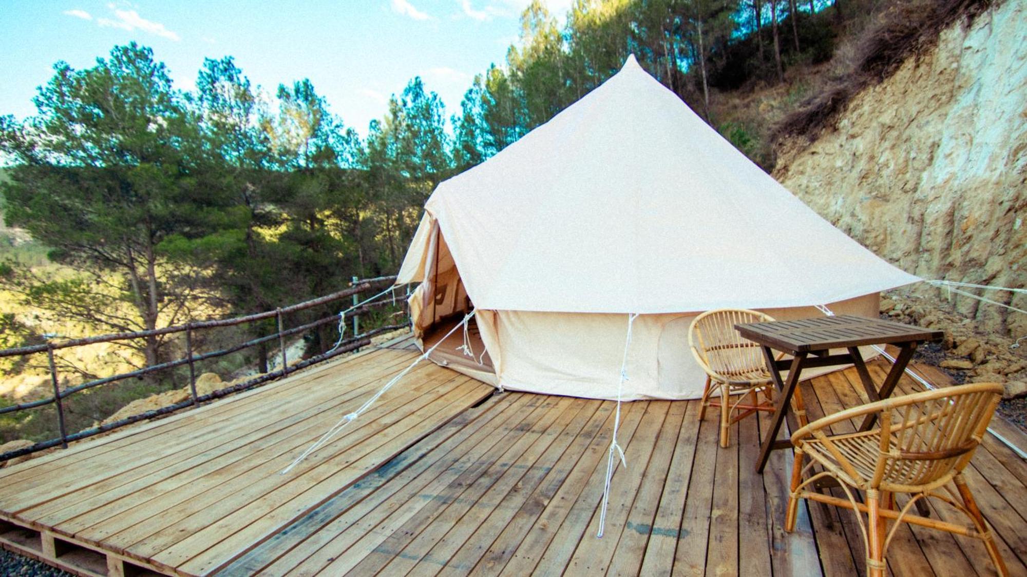 Glamping Zone Montanejos Hotel ภายนอก รูปภาพ